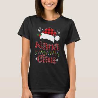 Santa Nana Claus Christmas Matching Family T-Shirt