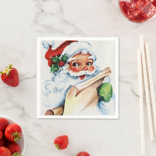 Santa Napkin