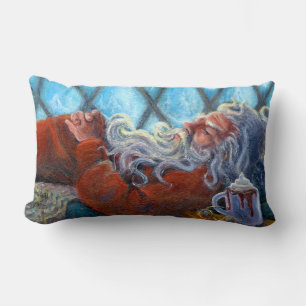 "Santa Napping" Pillow
