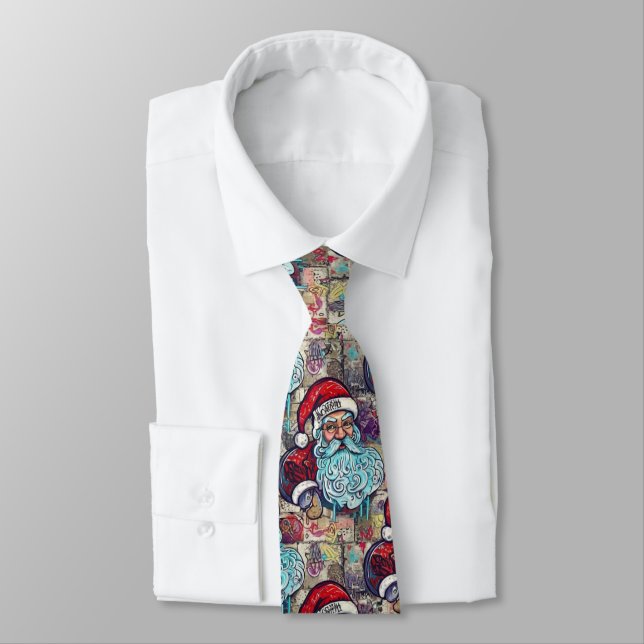 Santa Neck Tie (Tied)