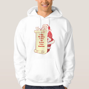 Santa' nicest list -Customized - Customized Hoodie