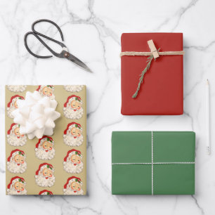 Santa No. 2 Wrapping Paper Sheets