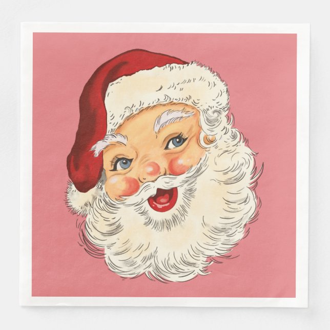 Santa No. 6  Paper Dinner Napkins (Front)