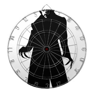 santa nosferatu dartboard