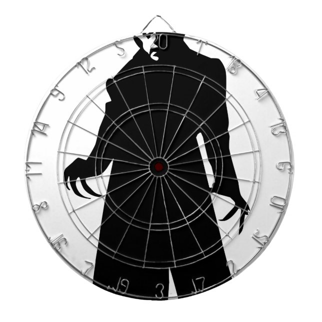 santa nosferatu dartboard (Front)