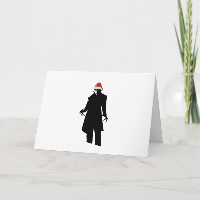 santa nosferatu holiday card (Front)