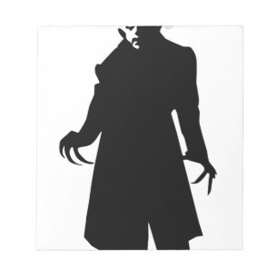 santa nosferatu notepad
