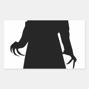 santa nosferatu sticker