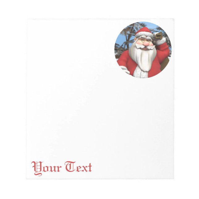 Santa Notepad (Front)