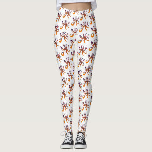 Santa Octopus Leggings