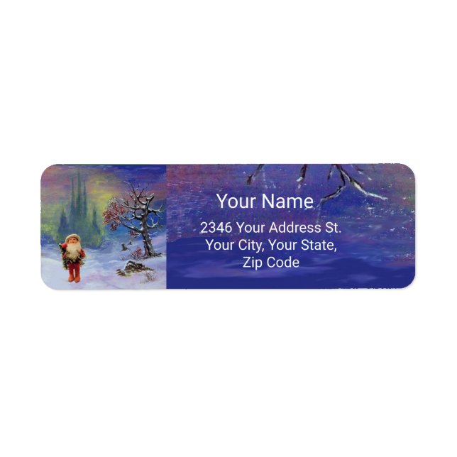 SANTA OF THE GNOMES Blue Christmas (Front)