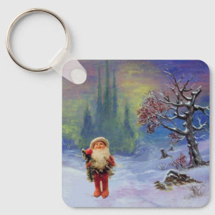 SANTA OF THE GNOMES KEYCHAIN