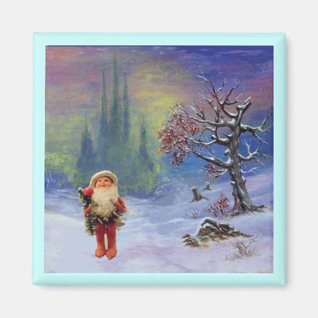 SANTA OF THE GNOMES MAGNET (Front)