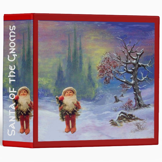 SANTA OF THE GNOMS BINDER (Front/Spine)