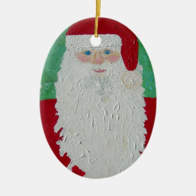 Santa Ornament (Front)