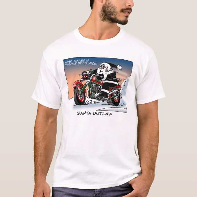 Santa Outlaw T-Shirt (Front)