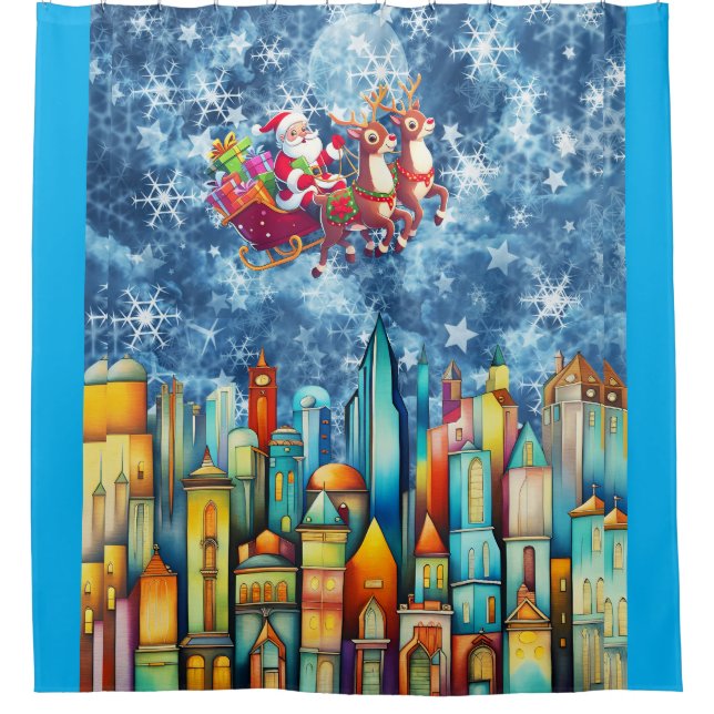 SANTA OVER THE CITY (Front)