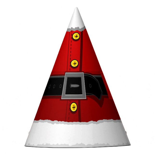 Santa Party Hats Festive Christmas Party Hats (Front)