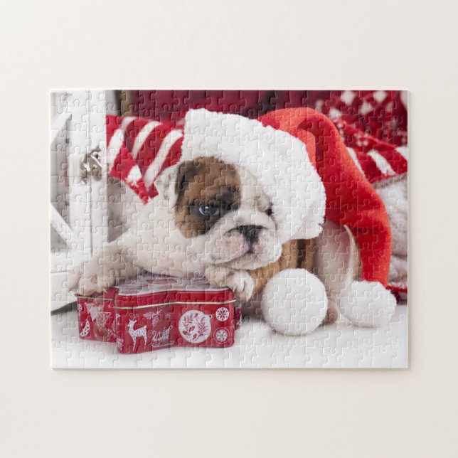 Santa Paws 11x14 Jigsaw Puzzle (Horizontal)