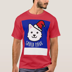 Santa Paws dog TShirt