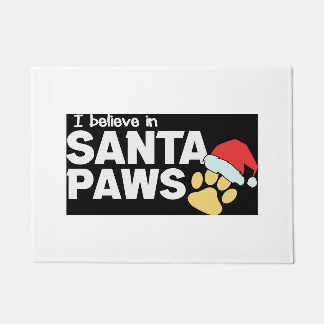 Santa Paws Door Mat (Front)