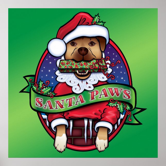 Santa Paws Poster (Front)