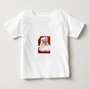 Santa Peace Love Christmas Holiday Destiny Baby T-Shirt