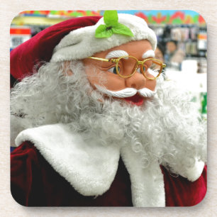Santa Peace Love Party Destiny Savvy Digital Coaster