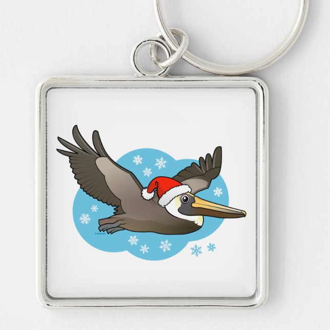 Santa Peli Keychain (Front)