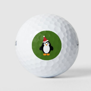 Santa Penguin Golf Balls