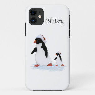 Santa Penguins iPhone 5 Case