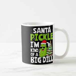 Santa Pickle Christmas In July 1 Coffee Mug