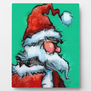 Santa Plaque
