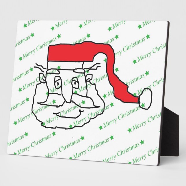 Santa Plaque (Side)