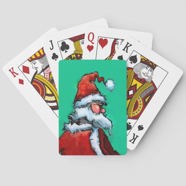 Santa Playing Cards (Back)