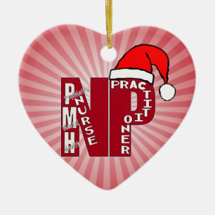 SANTA PMH-NP BigRed Ceramic Ornament