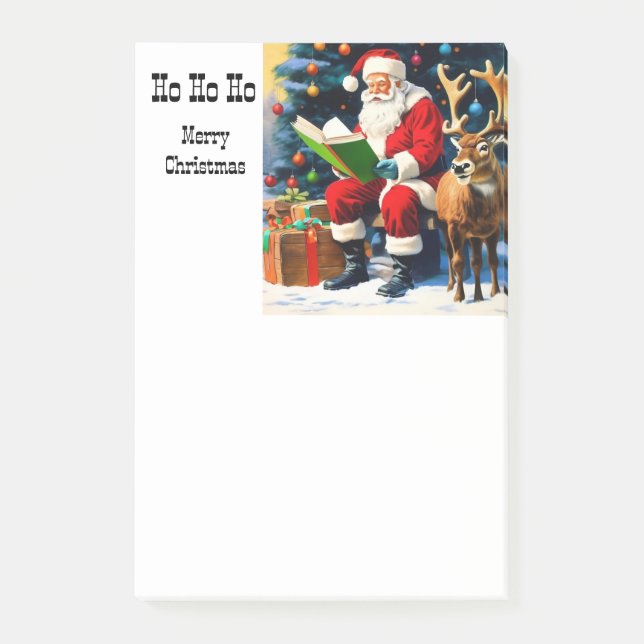 Santa Post-It Notes (Front)