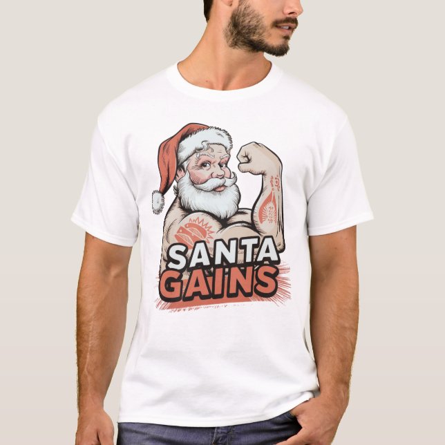 santa power T-Shirt (Front)