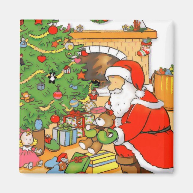 Santa presents Magnet (Front)