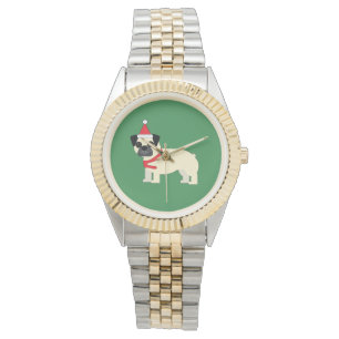 Santa Pug Watch