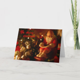 Santa Reading Holiday Card