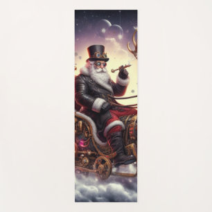 Santa/Reindeer steampunk Christmas/winter Yoga Mat