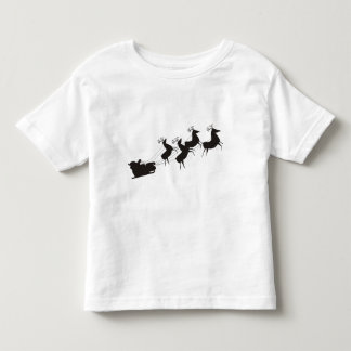 Santa * Reindeer Toddler T-shirt