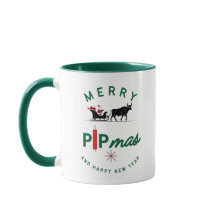 Santa Riding a Bull Sleigh – Forex Pipmas Gift 