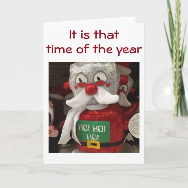 SANTA ROBOT SENDS HOLIDAY CHEER (Front)