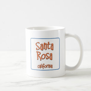 Santa Rosa California BlueBox Coffee Mug