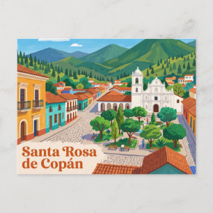 Santa Rosa de Copán Honduras Postcard