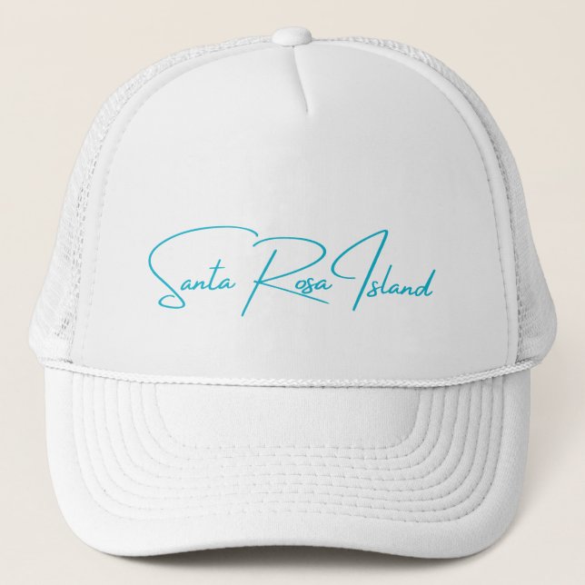 Santa Rosa Island Hat Aqua Logo (Front)