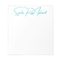 Santa Rosa Island Notepad