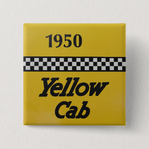 Santa Rosa, New Mexico,United States. Old Yello 2 Inch Square Button